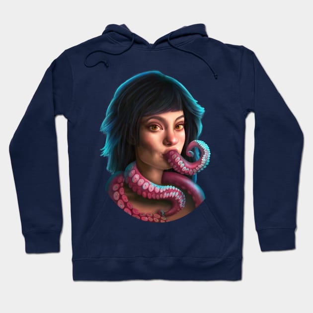 Tentacles Hoodie by Lyara Costa